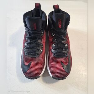 GUC Nike Men's Black and Red Athletic Shoes